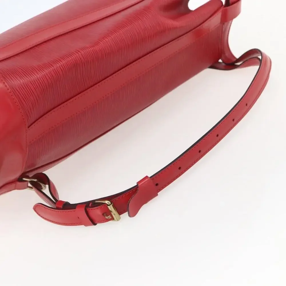 Louis Vuitton Epi Randonnee PM Shoulder Bag Red